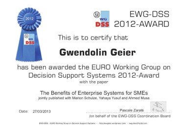 Certificate Award-2012